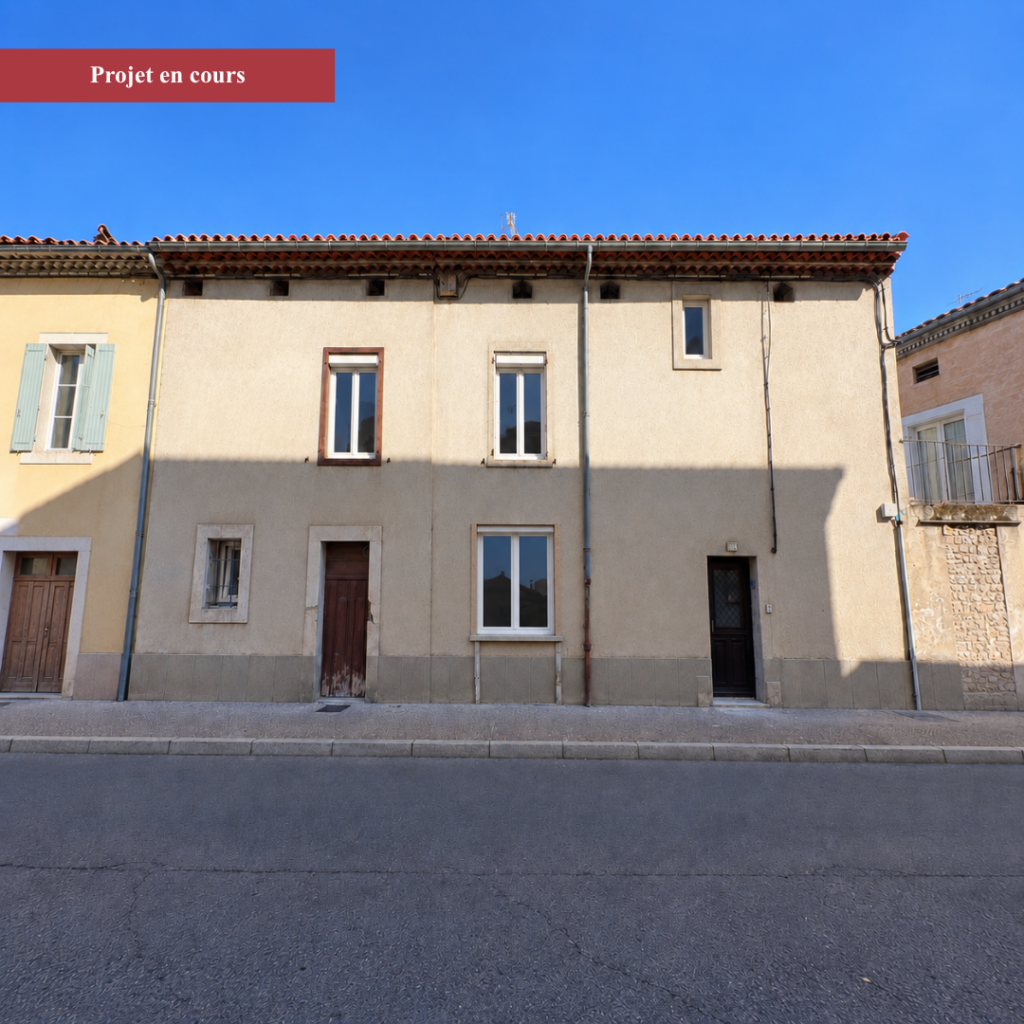 Diviser une maison en quatre T2.