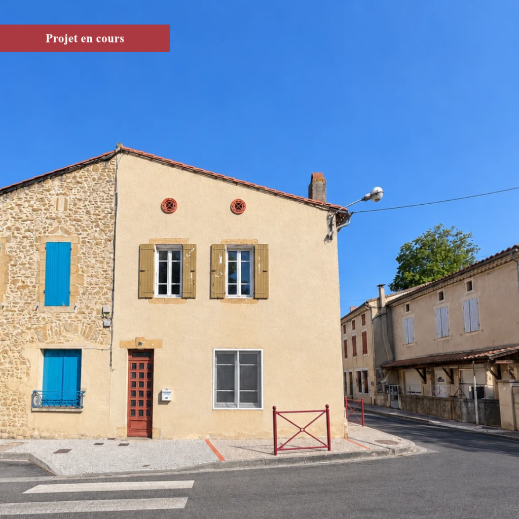 Transformer une maison de ville en deux T2.
