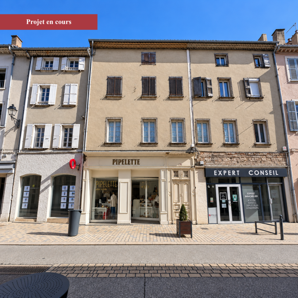 Faire cohabiter logements et commerce.
